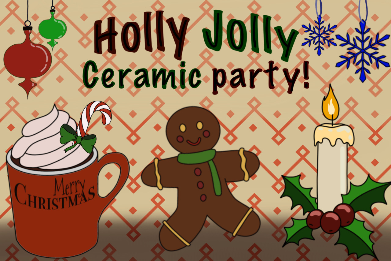 Holly Jolly Ceramic Party