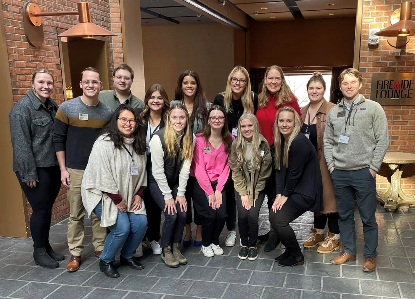 School Psychology students, faculty and alumni at MN School Psychology conference