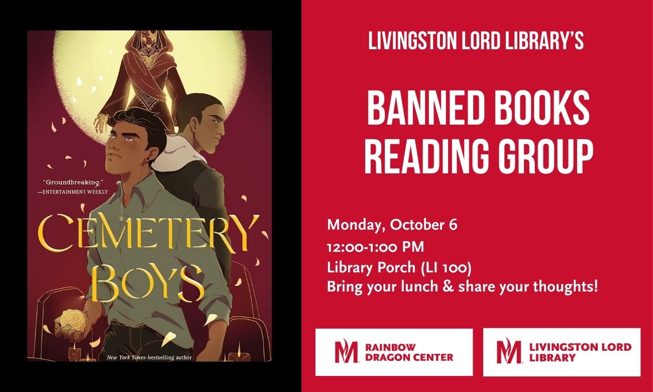 Just in Time for Banned Books Week: Read Cemetery Boys with the Library Just in Time for Banned Books Week: Read Cemetery Boys with the Library