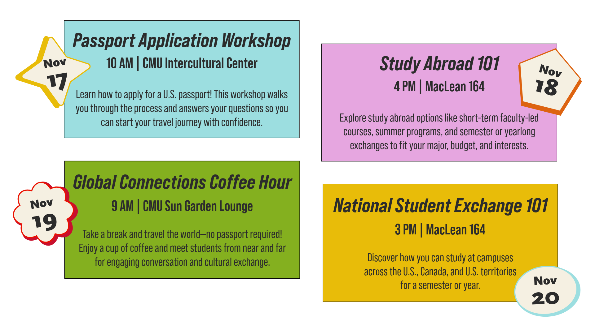 Celebrate International Education Week – November 17–21, 2025! Celebrate International Education Week – November 17–21, 2025!