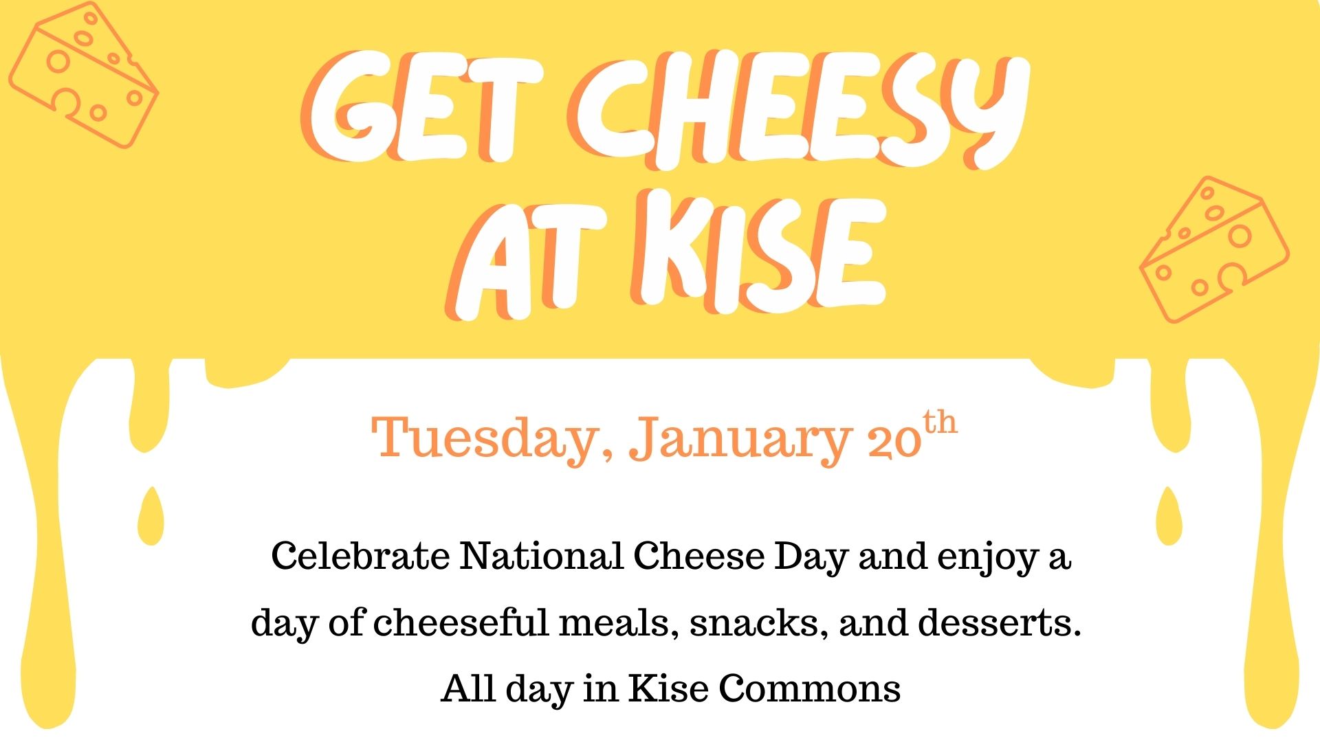 Upcoming Cheesy at Kise Event & Promotions