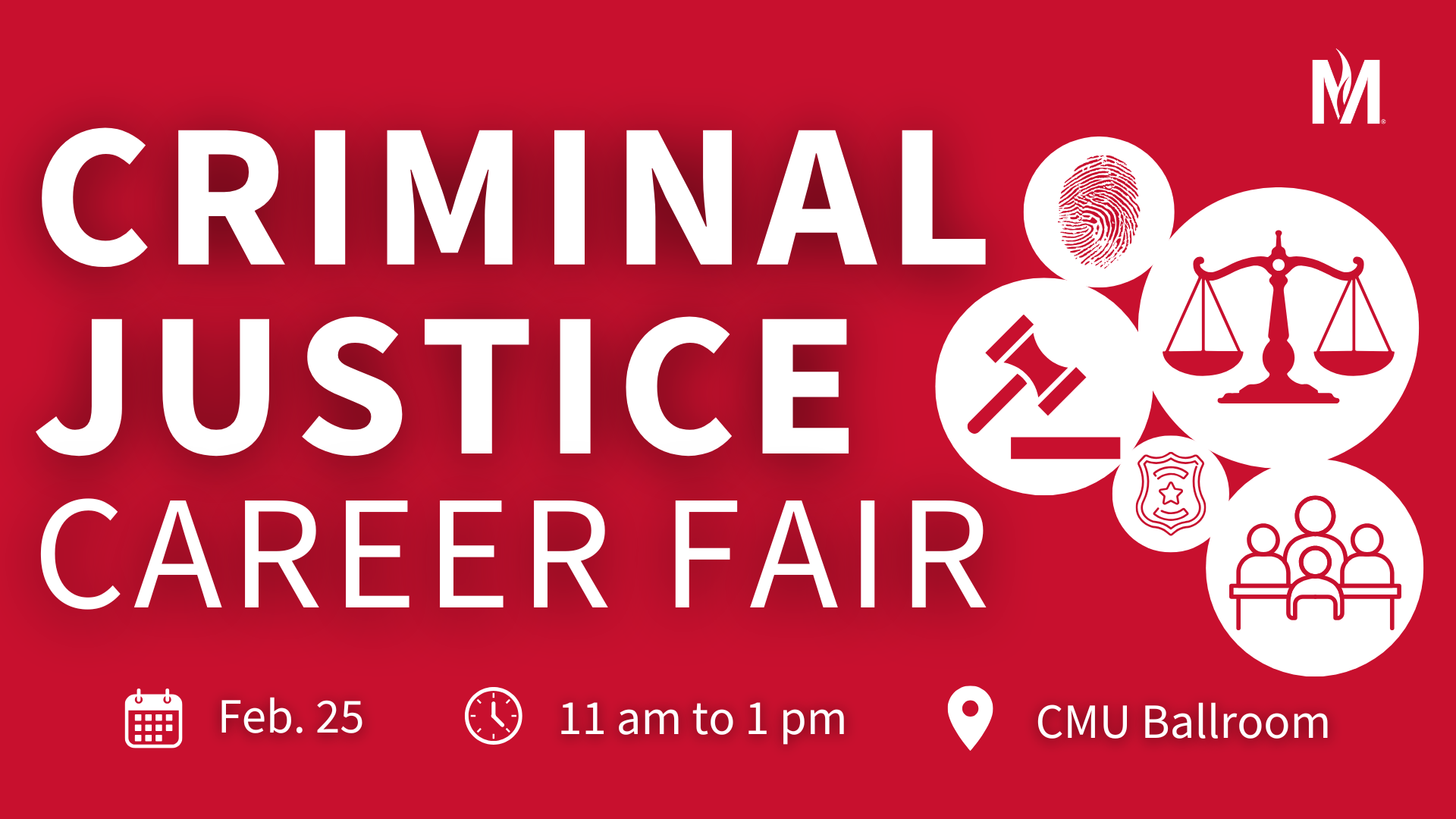 MSUM Criminal Justice Internship and Career Fair | Wednesday Feb 25