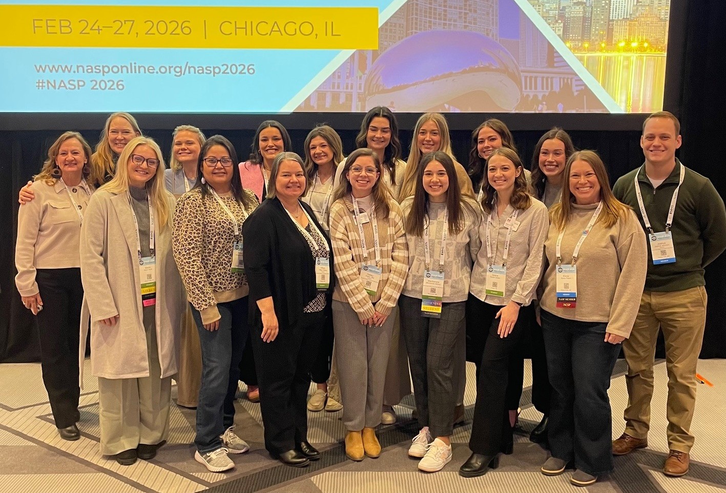 School Psychology Grad Program takes on Chicago for the NASP national convention