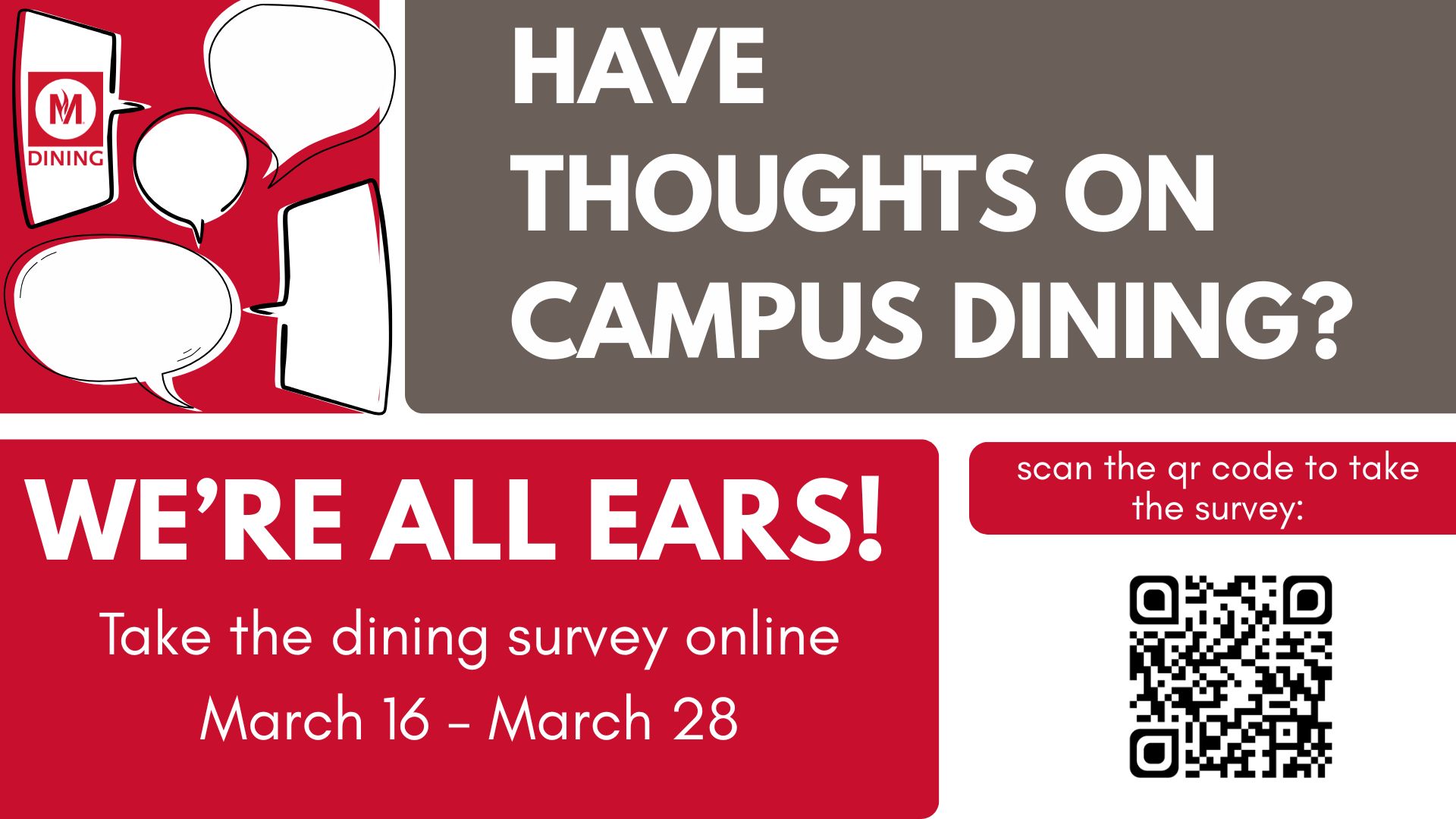 Dining Spring Survey