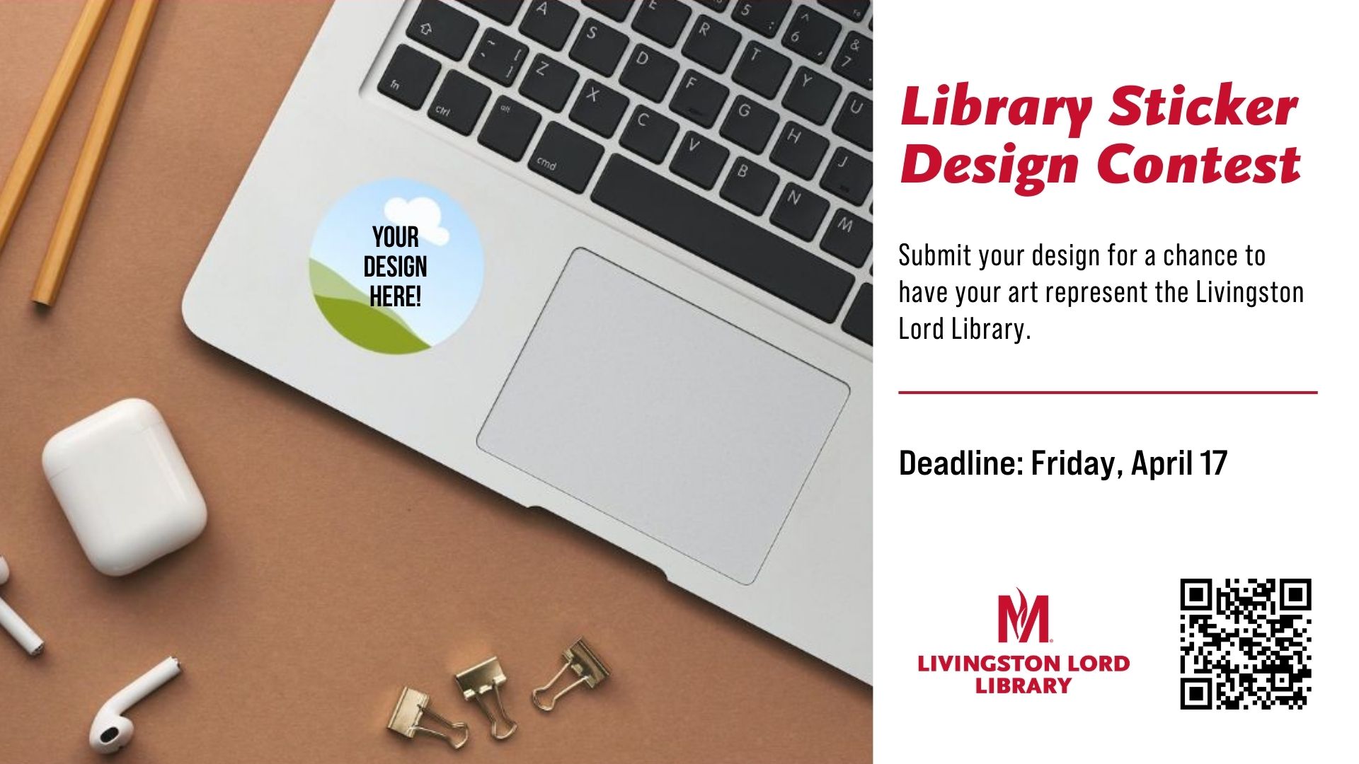 Design a Sticker for Livingston Lord Library!