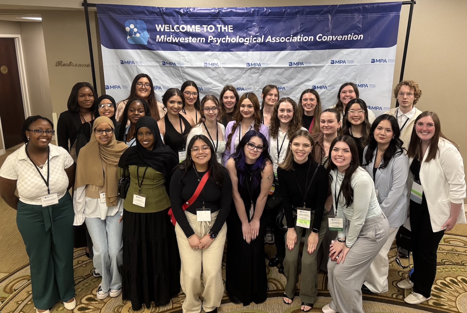 24 Students Attend MPA Psychology Conference