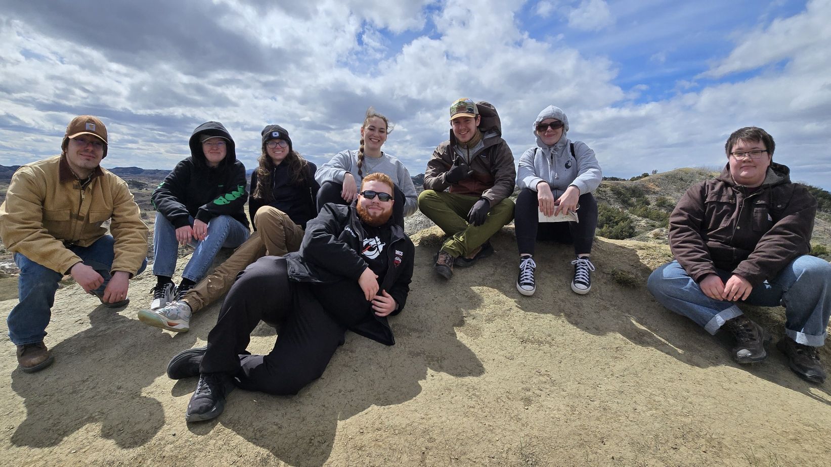 Geology Students Explore Theodore Roosevelt National Park