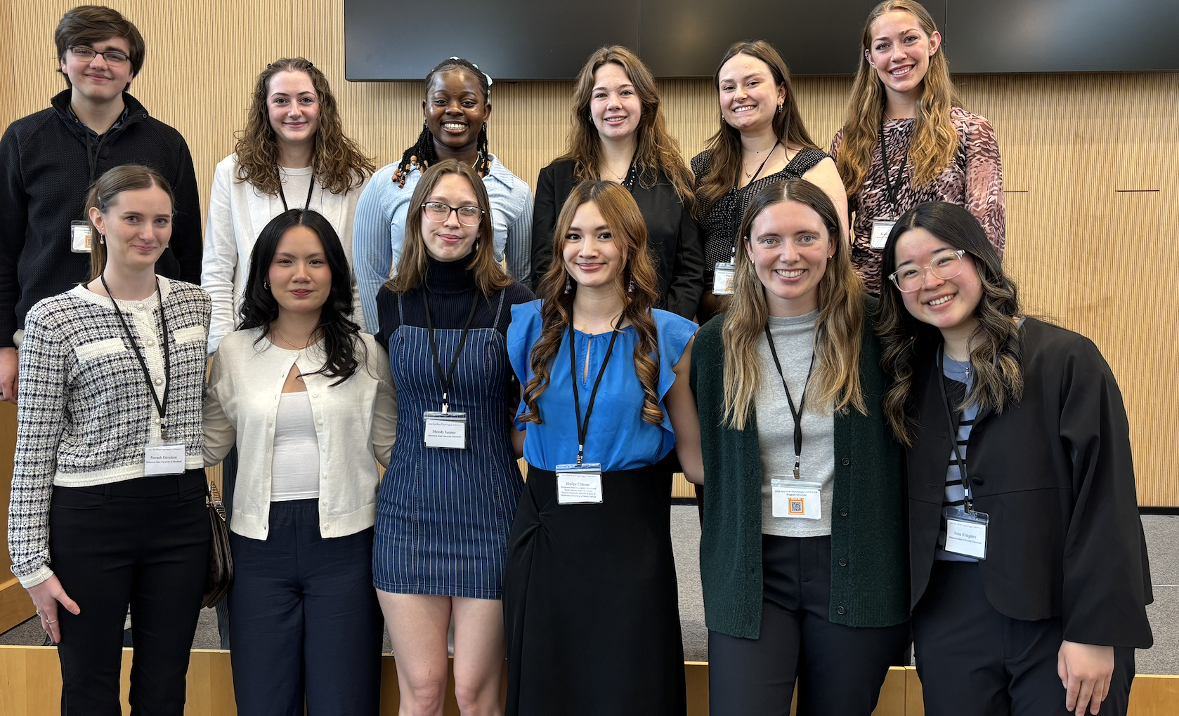 Psychology students attend and present at Red River Psychology Conference