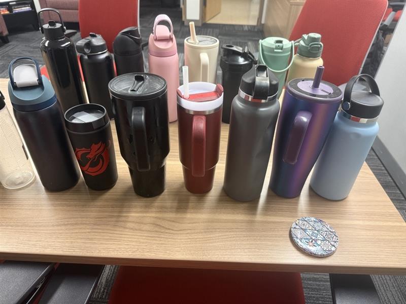 Water bottles