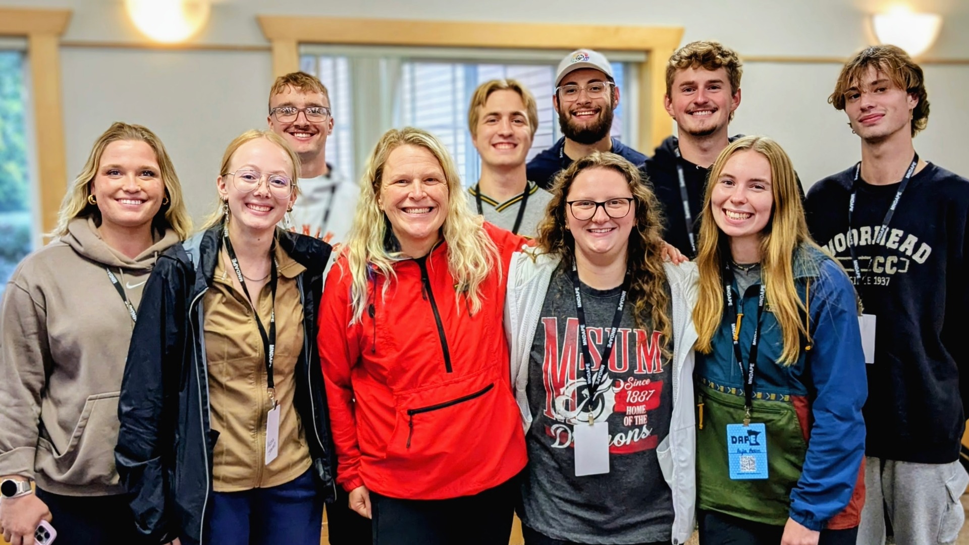 MSUM Teacher Education Students Expand Expertise at Annual MNDAPE Conference MSUM Teacher Education Students Expand Expertise at Annual MNDAPE Conference