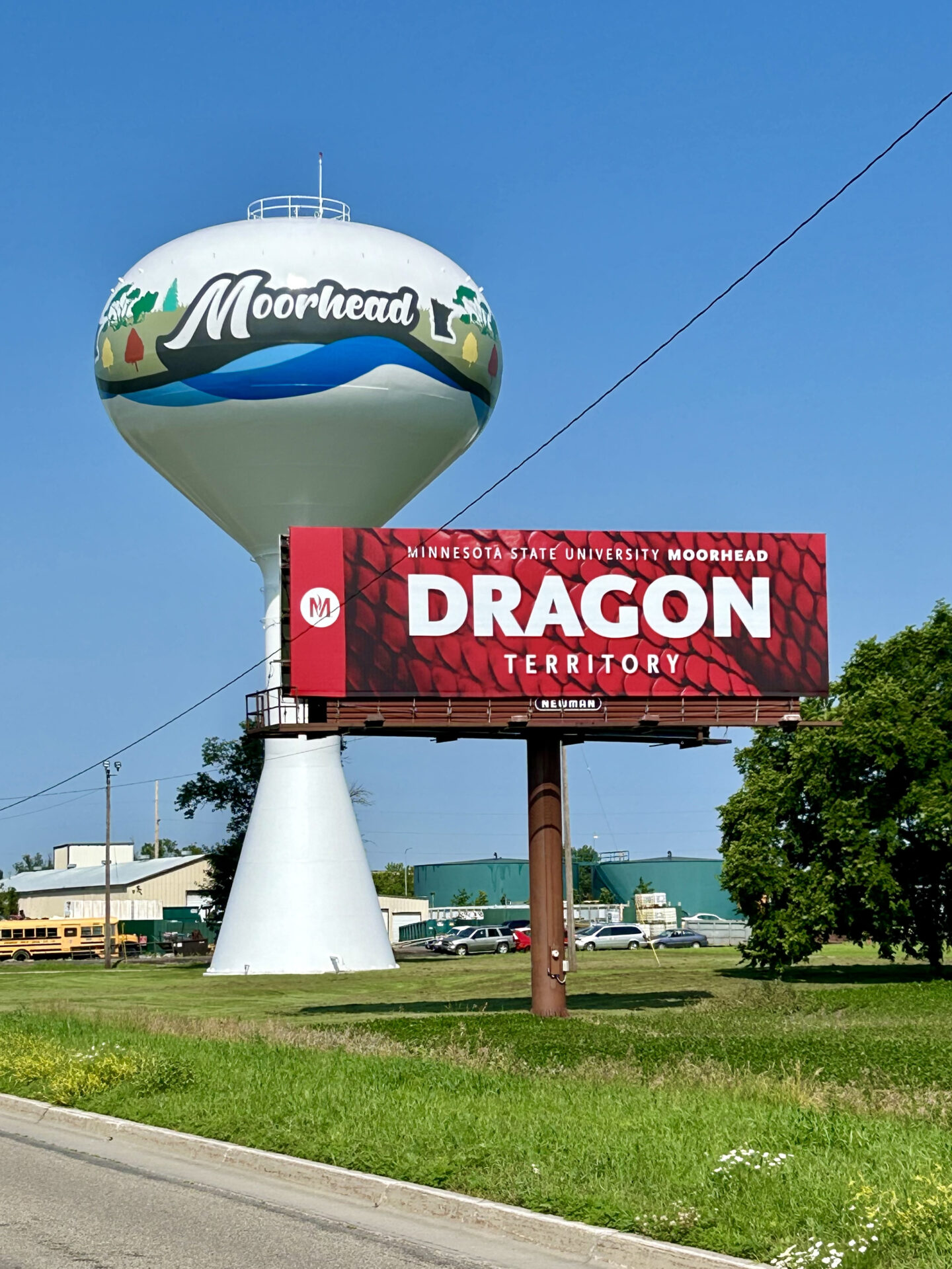 New MSUM billboard installed