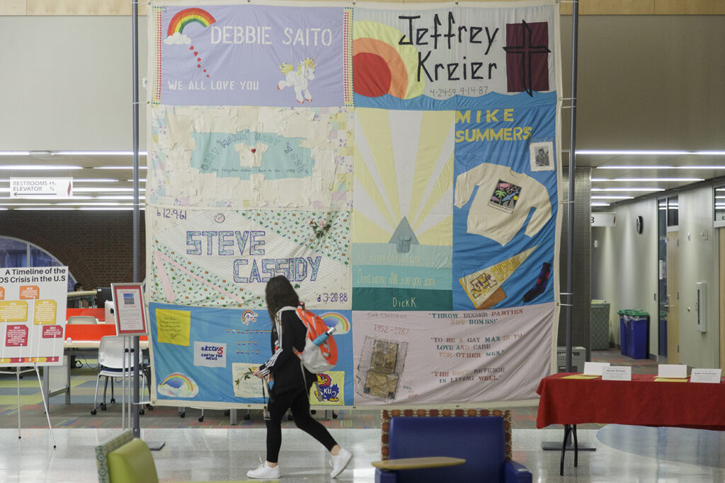 AIDS National Memorial Quilt on Display in MSUM Library