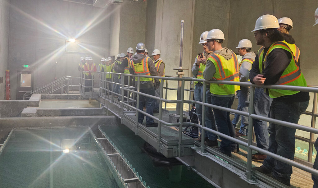 Construction Management Students Tour $1 Billion in Active Projects