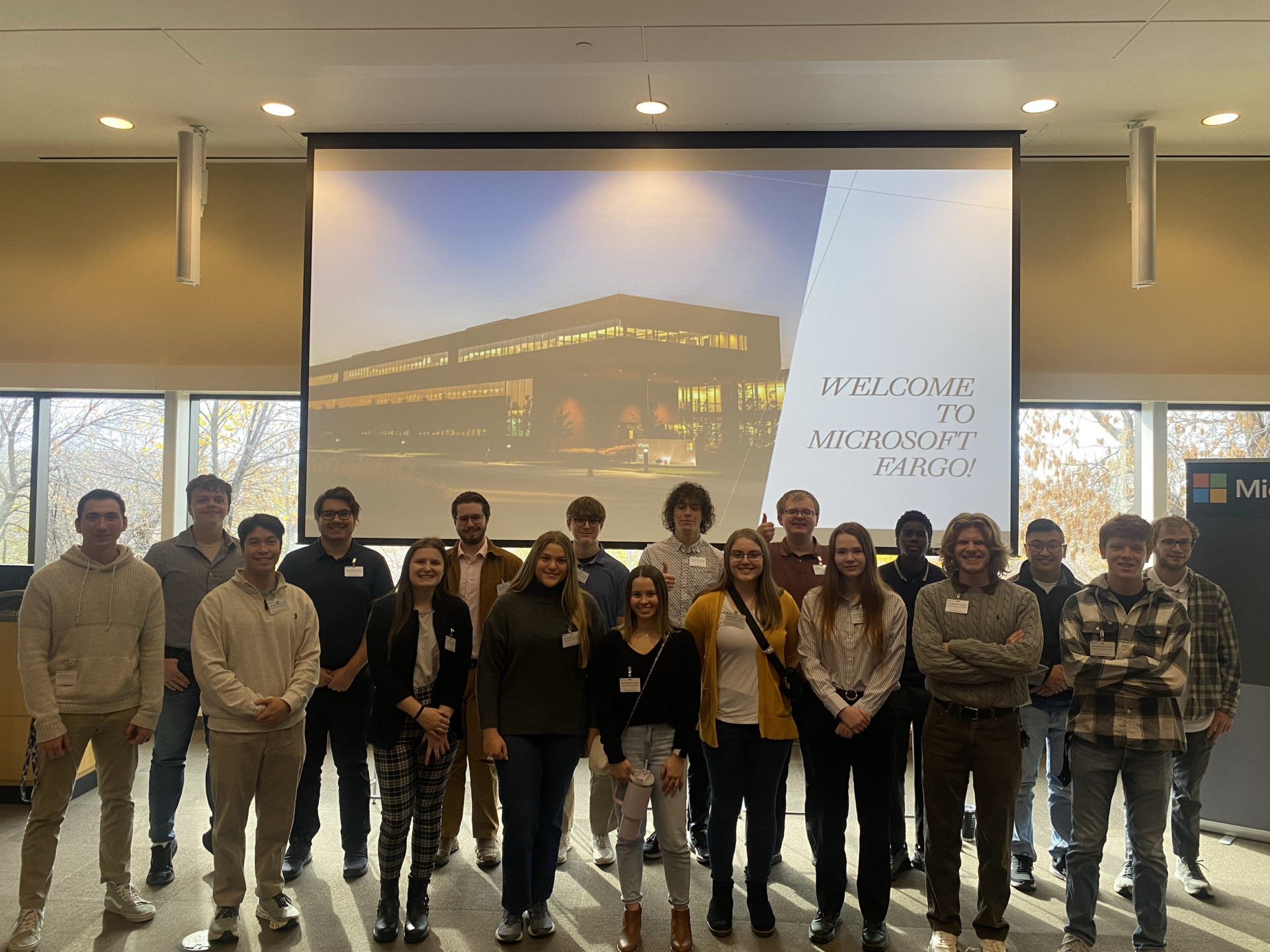 Business & STEM Learning Community Students Visit Microsoft